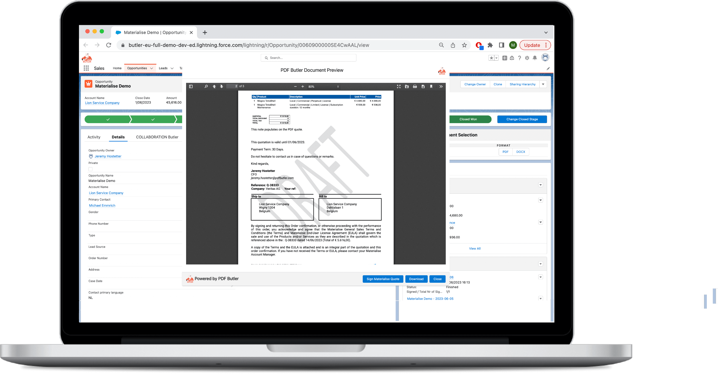 automated Batch Document Generation