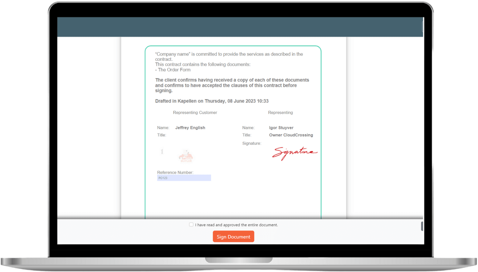 Effortless Digital Signature