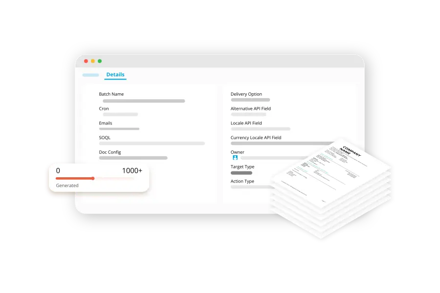 Designed for high-volume document creation