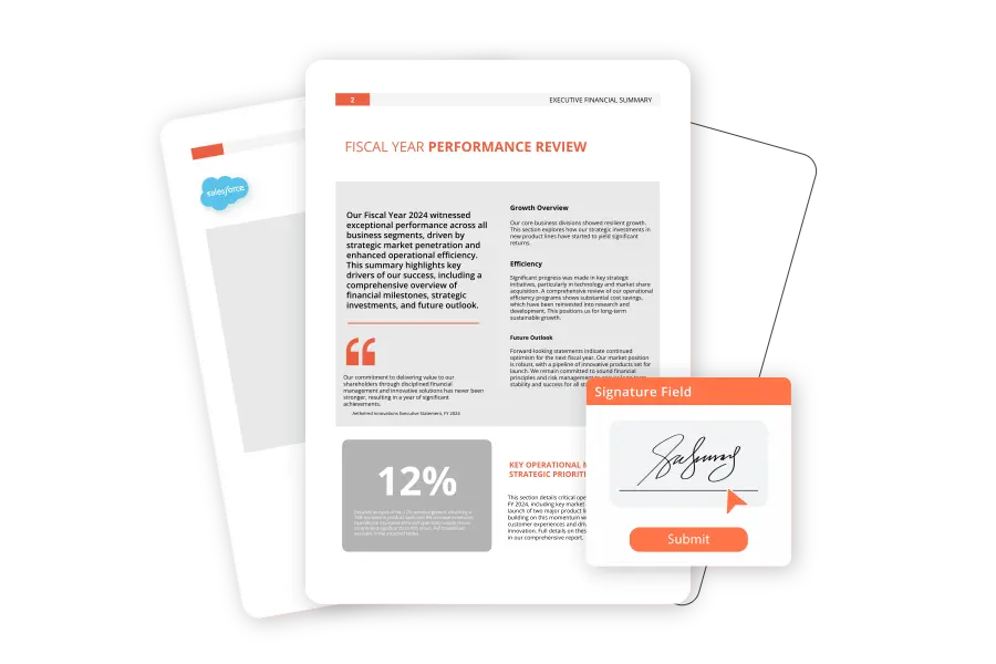 Collect signatures without leaving Salesforce